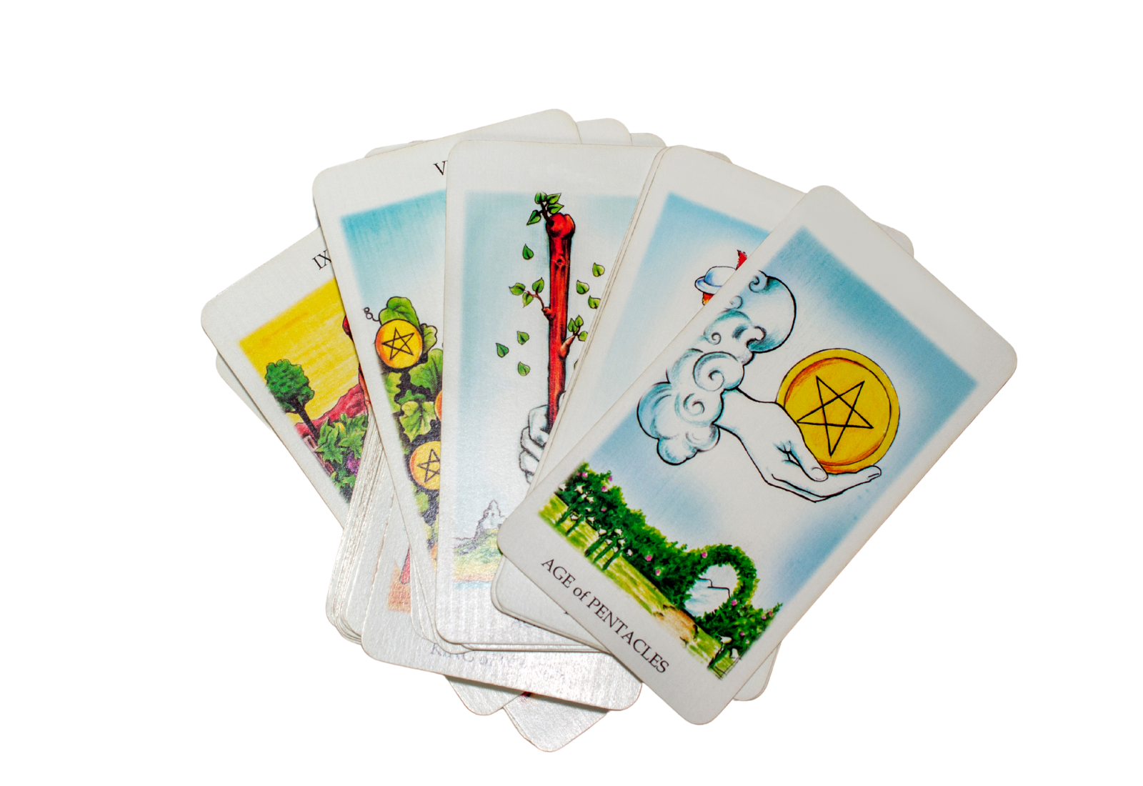 Deck of tarot cards